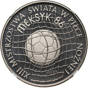 PRL, 500 złotych 1986, Mistrzostwa Świata - Meksyk '86, PRÓBA, nikiel