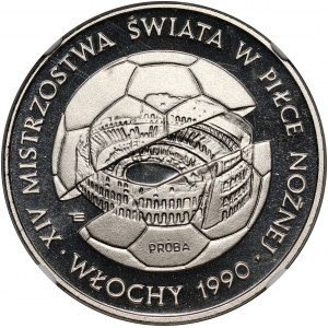 PRL, 500 złotych 1988, Mistrzostwa Świata - Włochy '90, PRÓBA, nikiel