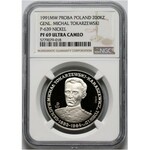 III RP, 200000 złotych 1991, Generał Tokarzewski Torwid, PRÓBA, nikiel