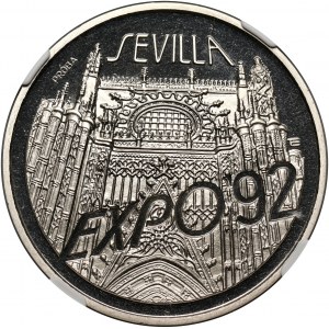 III RP, 200000 złotych 1992, Expo - Sevilla, PRÓBA, nikiel