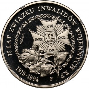 III RP, 200000 złotych 1994, Związek Inwalidów Wojennych, PRÓBA, nikiel