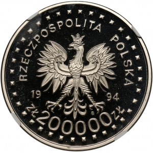 III RP, 200000 złotych 1994, Powstanie Kościuszkowskie, PRÓBA, nikiel