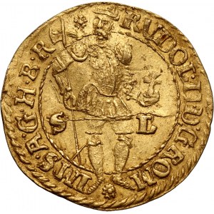 Węgry, Rudolf II, dukat 1598 NB, Nagybanya