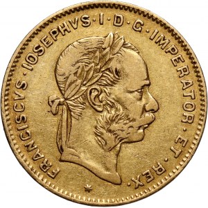 Austria, Franciszek Józef I, 4 floreny = 10 franków 1872, Wiedeń