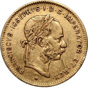 Austria, Franciszek Józef I, 4 floreny = 10 franków 1883, Wiedeń