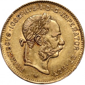 Austria, Franz Joseph I, 4 Florin = 10 Francs 1884, Vienna