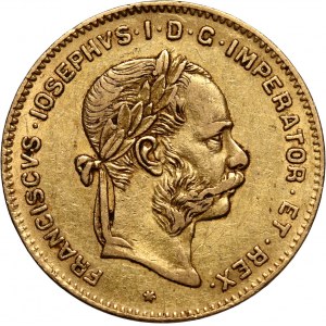 Austria, Franz Joseph I, 4 Florin = 10 Francs 1891, Vienna