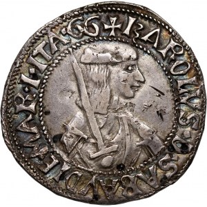 Włochy, Karol I 1482-1490, teston