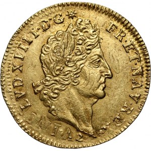 France, Louis XIV, Louis d'or 1702 A, Paris