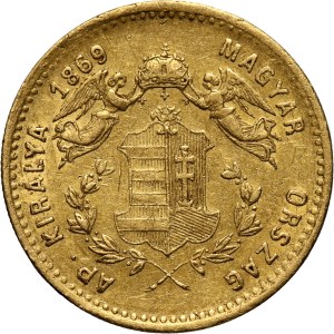 Hungary, Franz Joseph I, Ducat 1869 GY.F., Karlsburg