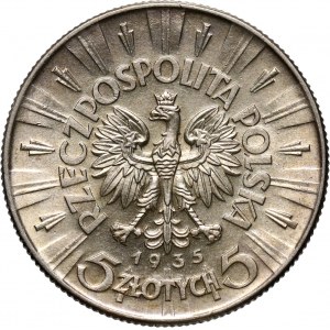 II RP, 5 złotych 1935, Warszawa, Józef Piłsudski