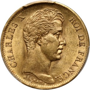 France, Charles X, 40 Francs 1830 A, Paris