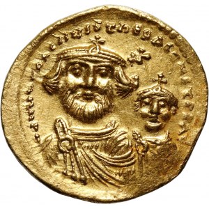 Byzantine Empire, Heraclius 610-641, Solidus, Constantinople