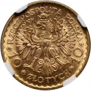 II RP, 10 złotych 1925, Warszawa, Bolesław Chrobry