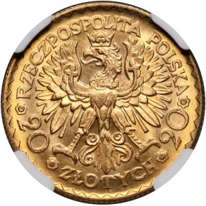 II RP, 20 złotych 1925, Warszawa, Bolesław Chrobry