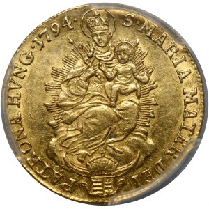 Hungary, Franz II, Ducat 1794, Kremnitz