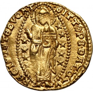 Włochy, Wenecja, Antonio Venier 1382-1400, cekin