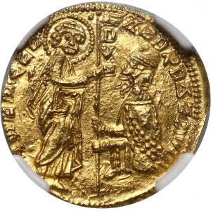 Włochy, Achaia, Robert D'Angio 1346-1364, cekin