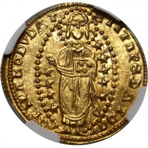 Włochy, Achaia, Robert D'Angio 1346-1364, cekin