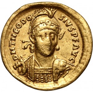 Roman Empire, Theodosius II 408-450, Solidus, Constantinople