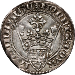 Luxembourg, Wenceslas II (1383-1419), silver gros