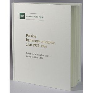 NBP, zestaw - Polskie banknoty obiegowe z lat 1975-1996
