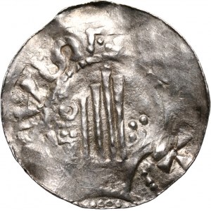 Germany, Esslingen, Heinrich II 1002-1024, Denar