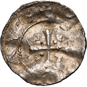 Niemcy, Mainz (Moguncja), Otto III 983-1002, denar