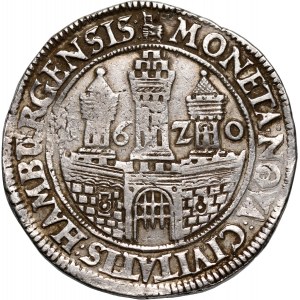 Niemcy, Hamburg, talar 1620, z tytulaturą Ferdynanda II