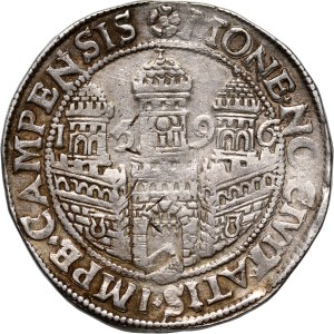 Niderlandy, Kampen, talar 1596, z tytulaturą Rudolfa II