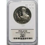 PRL, 1000 złotych 1982, Jan Paweł II, PRÓBA, nikiel