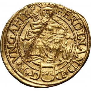 Hungary, Ferdinand I, Ducat 1552, Nagybanya