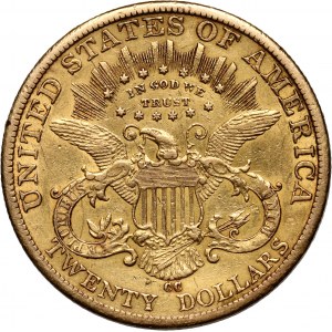 USA, 20 Dollars 1884 CC, Carson City