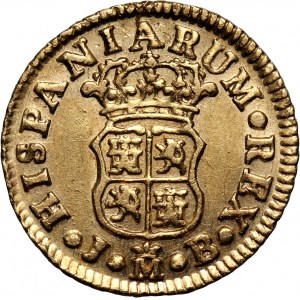 Hiszpania, Ferdynand VI, 1/2 escudo 1748, Madryt