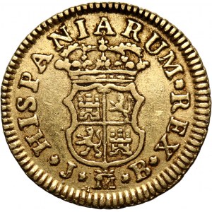 Spain, Ferdinand VI, 1/2 Escudo 1755, Madrid