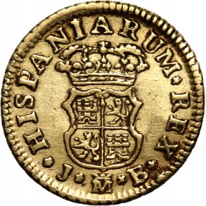 Spain, Ferdinand VI, 1/2 Escudo 1755, Madrid