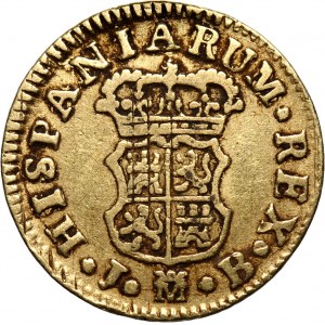 Spain, Ferdinand VI, 1/2 Escudo 1757, Madrid