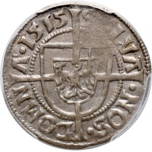 Zakon Krzyżacki, Albrecht Hohenzollern, grosz 1515, Królewiec