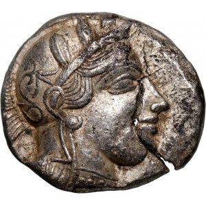 Grecja, Attyka, tetradrachma po 449 p.n.e., Ateny