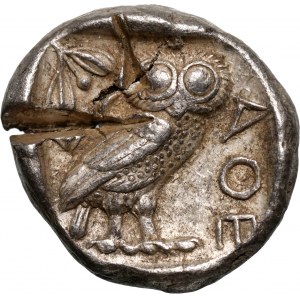 Grecja, Attyka, tetradrachma po 449 p.n.e., Ateny