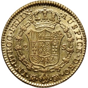 Spain, Charles IV, 2 Escudos 1801, Madrid