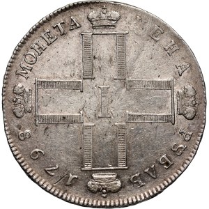 Russia, Paul I, Rouble 1798 СМ МБ, St. Petersburg