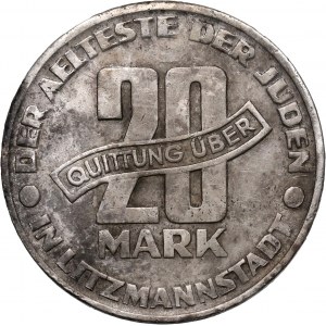 Getto w Łodzi, 20 marek 1943, Łódź, aluminium