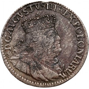 August III, trojak 1754 EC, Lipsk