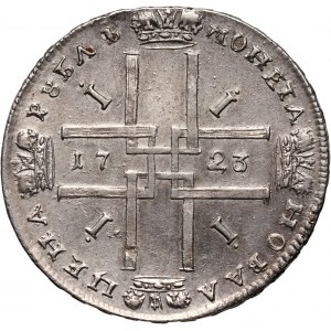 Rosja, Piotr I, rubel 1723, Krasnyj Dvor