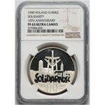 III RP, 100000 złotych 1990, Solidarność, PRÓBA, Typ D