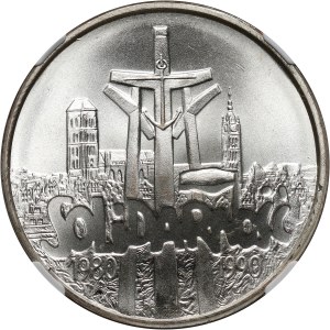 III RP, 100000 złotych 1990, Solidarność, Typ C