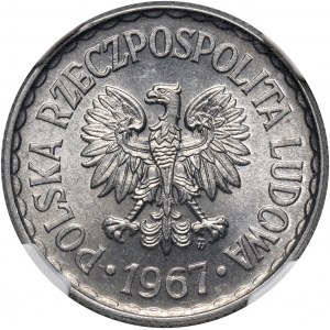 PRL, 1 złoty 1967