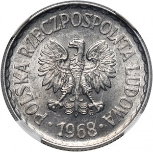 PRL, 1 złoty 1968