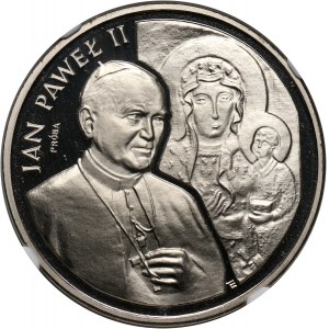 III RP, 200000 złotych 1991, Jan Paweł II, PRÓBA, nikiel